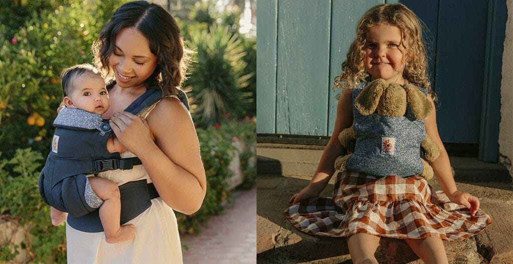 Ergobaby Baby carrier Omni 360 Doll Carrier Puppentrage California Wildflowers Doen Kollektion