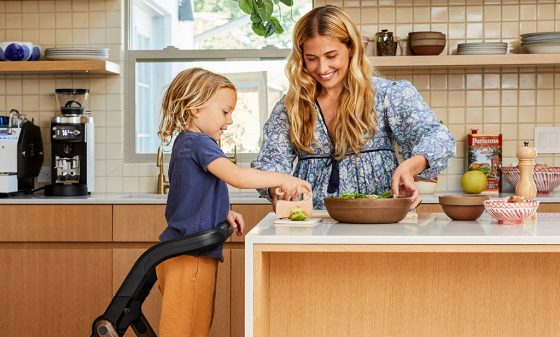 Erogbaby Hochstuhl Kochen mit Kindern