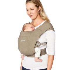 Ergobaby Embrace Newborn Carrier – Soft Knit: Soft Olive