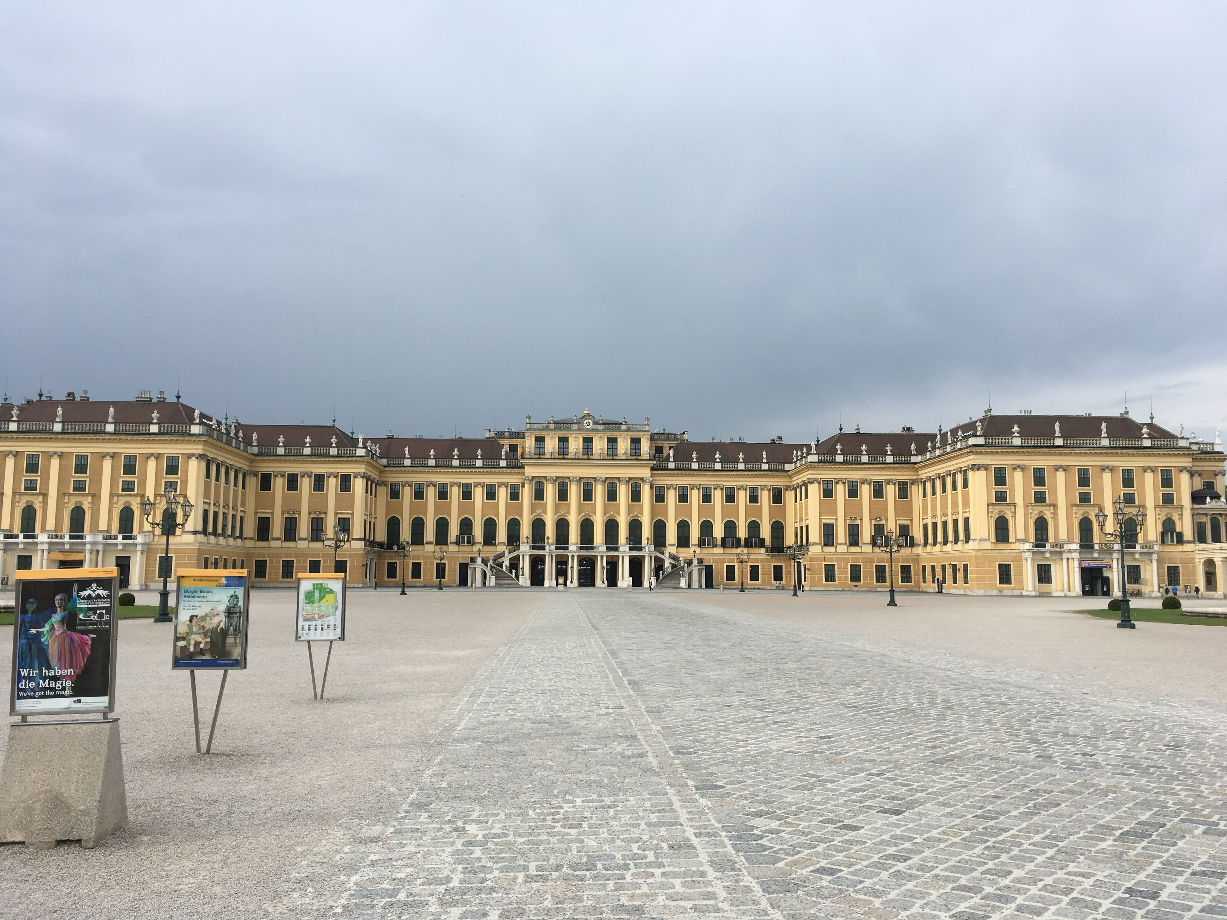 Blitzlichtgewitter in Wien