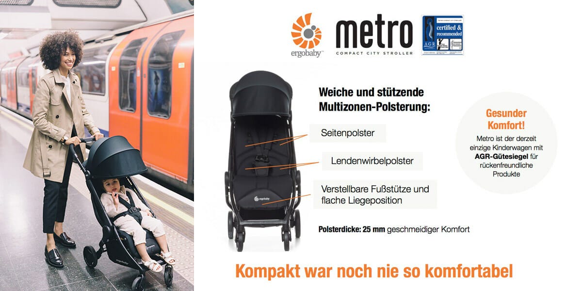 Sanft gebettet: die Metro-Multizonen-Polsterung