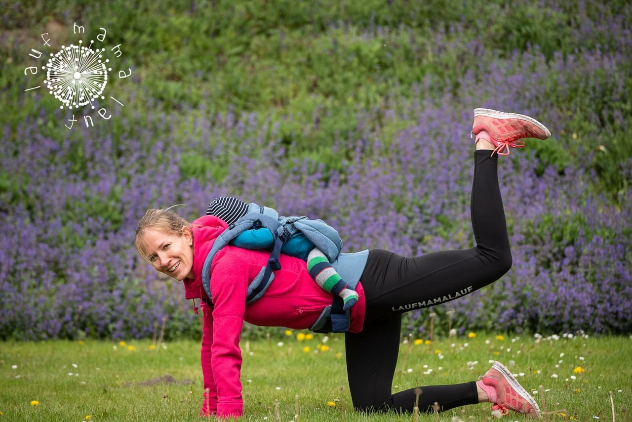 Fit mit Baby &amp; Trage: Butt Kicker