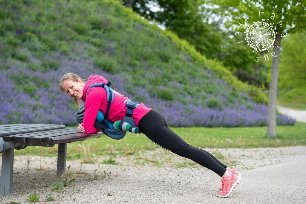 Side Plank Roll Through 1