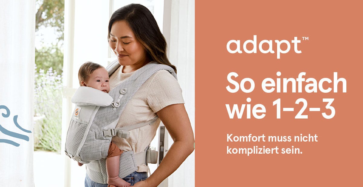 Adapt Babytragen: So einfach wie 1-2-3