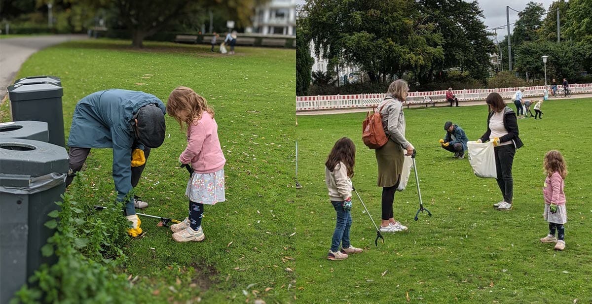 World Cleanup Day: Ergobaby räumt auf