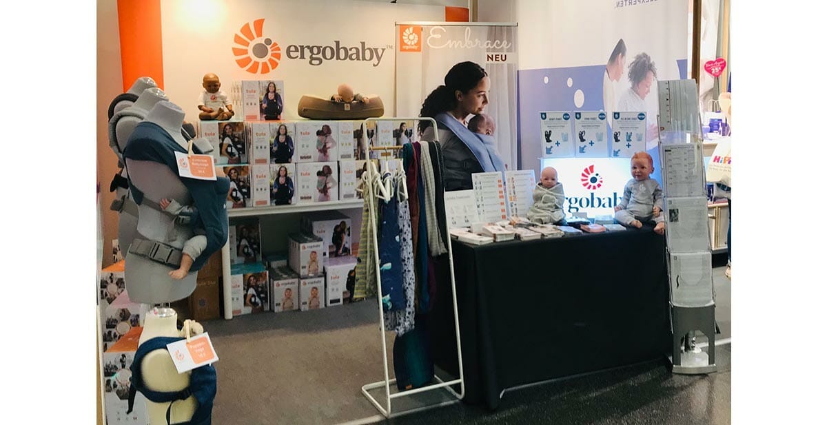 Live &amp; in Farbe: Ergobaby auf dem Forum Hebammenarbeit in Mainz