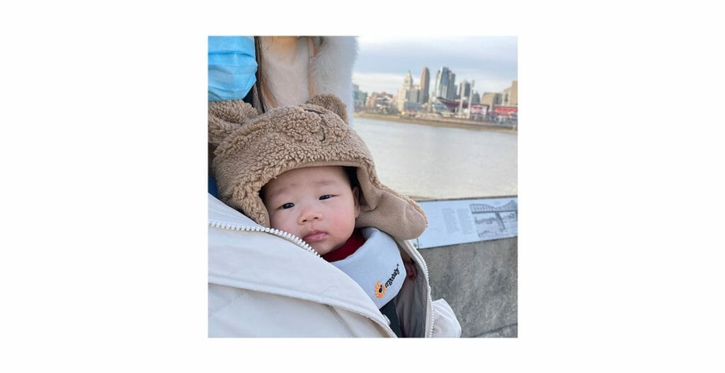 Ergobaby 360 Winter Babywearing