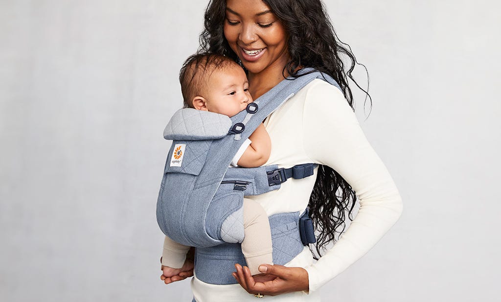 nachhaltige Babytrage Denim Ergobaby