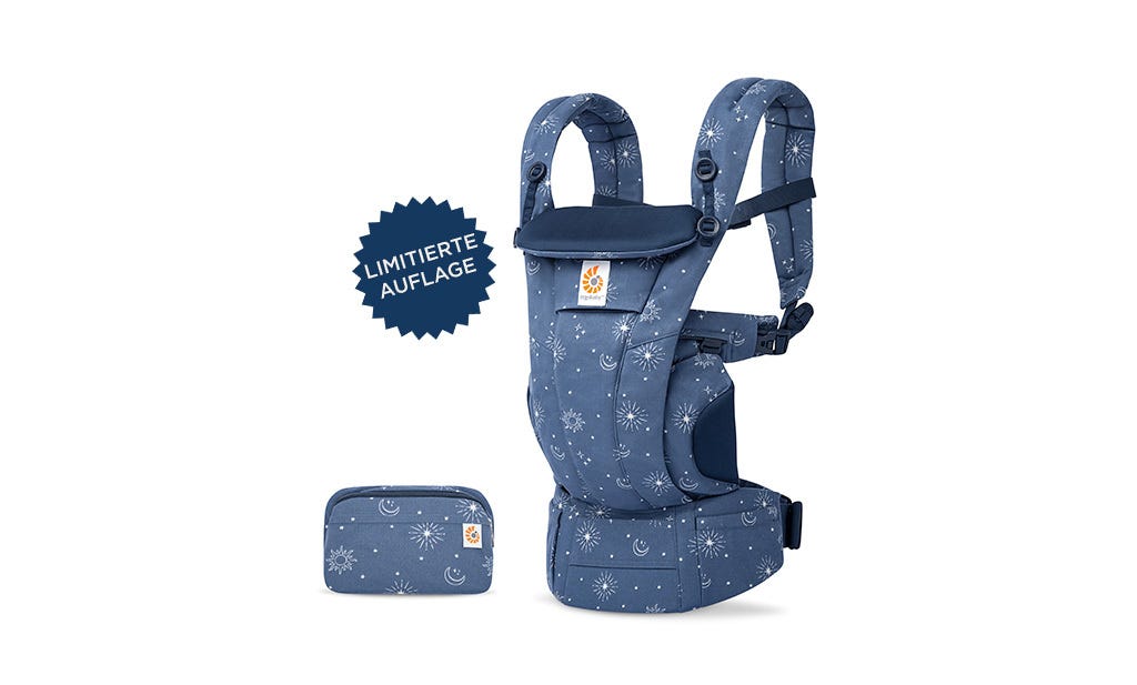 Babytrage Omni Dream Ergobaby Gewinner-Design „Starry Galaxy“ 