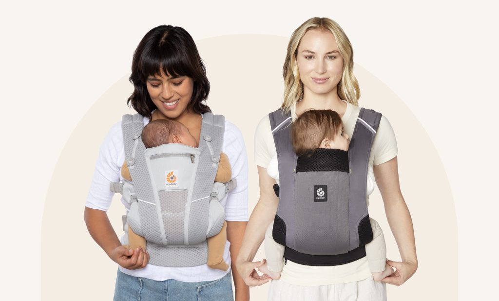 Ergobaby AWAY vs. Omni – welche Babytage für welchen Tragemoment?