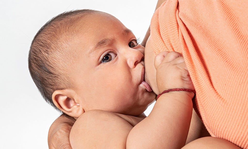 Hilfe, mein Baby beißt beim Stillen