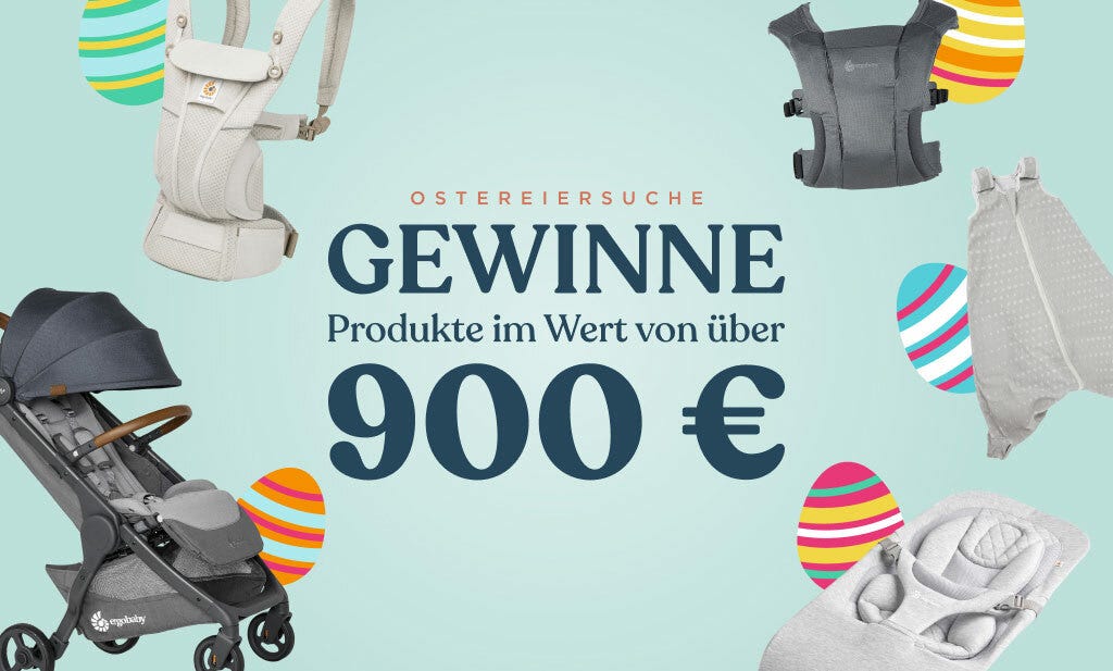 Ergobaby Ostereiersuche – Gewinnt ein Paket im Wert von über 900 €!